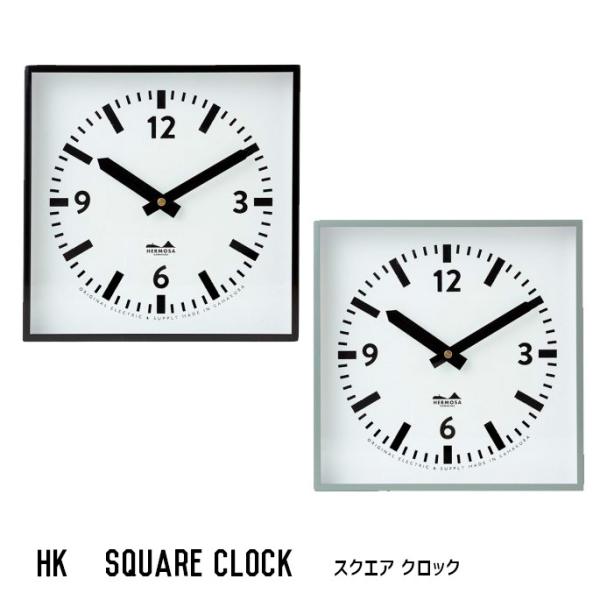 v nT HERMOSA XNGA NbN HK SQUARE CLOCK  v