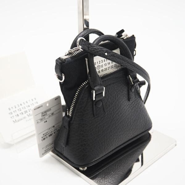 ★3日以内返品可★ 極美品 MAISON MARGIELA メゾンマルジェラ 5AC キャンバスxレザー ベビー