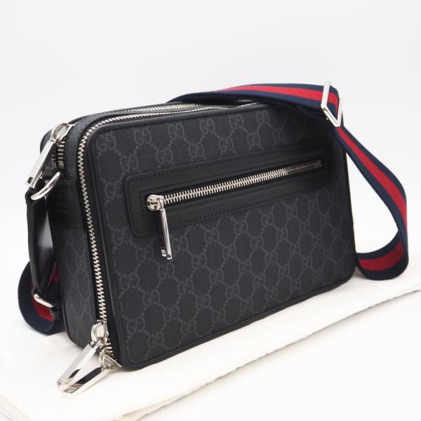 【美品】GUCCI グッチ　ショルダーバッグGG柄　クロスボディ GGスプリーム GUCCI（グッチ） ☆3日以内返品可☆ 極美品 GGスプリーム ミディアム