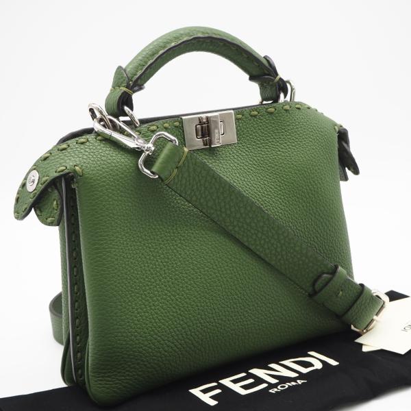 フェンディ（FENDI）ピーカブーセレリア 2WAY ハンドバッグ FENDI（フェンディ） ☆3日以内返品可☆ 美品 セレリア ピーカブー