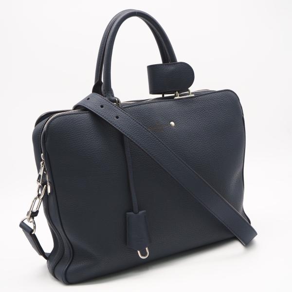 ★3日以内返品可★ 美品 LOUIS VUITTON ルイ・ヴィトン トリヨン アルマンド ブリーフケース M42681 2wayブリーフケース ネイビー トリヨンレザー メンズ LOUIS VUITTON（ルイ・ヴィトン） ☆3日以内返品可☆ 美品 トリヨン