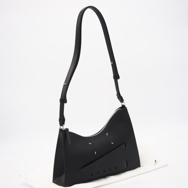 ★3日以内返品可★ 未使用 MAISON MARGIELA メゾンマルジェラ カーフレザー Snatched ショルダーバッグ