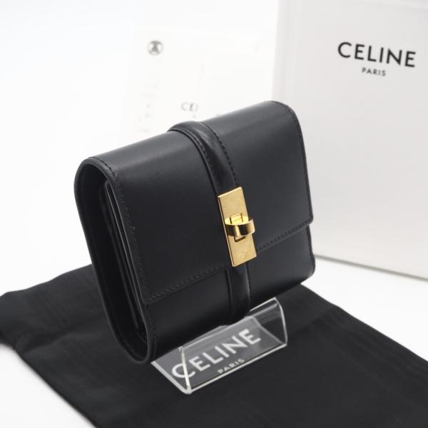 CELINE（セリーヌ） ☆3日以内返品可☆ サテンドカーフスキン スモール