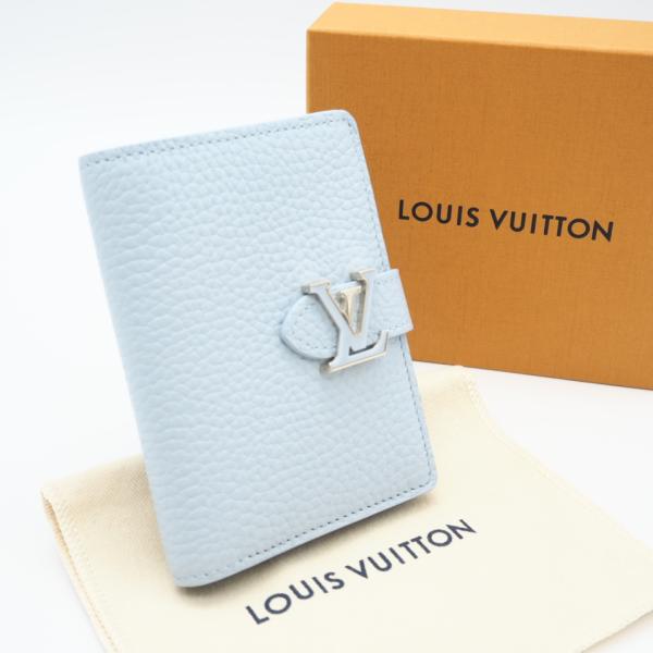 【未使用に近い】ルイヴィトン LVヴェルティカル コンパクト トリヨン LOUIS VUITTON（ルイ・ヴィトン） ☆3日以内返品可☆ 未使用 トリヨン