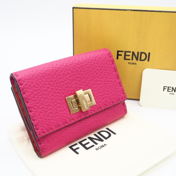 FENDI（フェンディ） ☆3日以内返品可☆ 美品 セレリア レザー