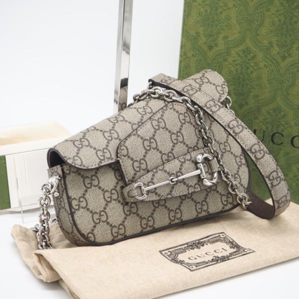 GUCCI（グッチ） ☆3日以内返品可☆ 774209 GGスプリーム ホースビット