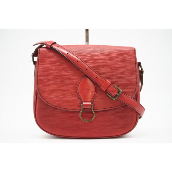 ★３日以内返品可★ LOUIS VUITTON ルイ ヴィトン M52197 エピ サンクルーMM カスティリアンレッド バッグ LOUIS VUITTON（ルイ・ヴィトン） ☆3日以内返品可☆ ルイ ヴィトン