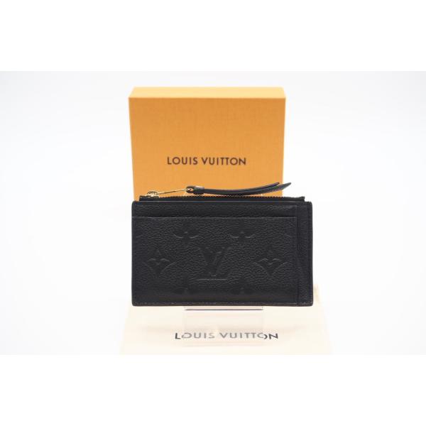 ルイヴィトン LOUIS VUITTON カードケース モノグラムアンプラント ジップ ケース ポルトカルト M68339 ブラック LOUIS VUITTON（ルイ・ヴィトン） ☆3日以内返品可☆ ルイ ヴィトン