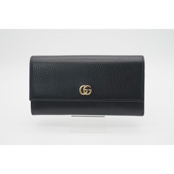 ☆安心の3大保証☆ ABランク≪GUCCI グッチ/二つ折り長財布≫ 456116
