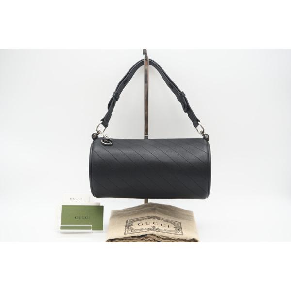 ☆安心の3大保証☆ Aランク ≪GUCCI グッチ/ハンドバッグ≫ 760170 ブロンディ ミニ ワンショルダー レザー ブラック 黒 極美品 送料無料 biclock_sb10092