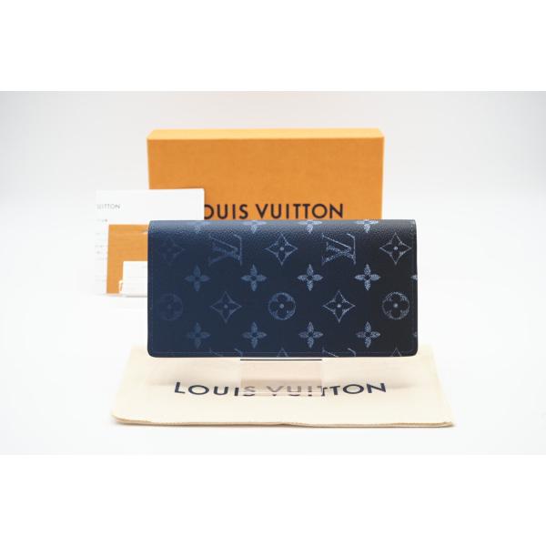 ★３日以内返品可★ LOUIS VUITTON ルイ ヴィトン M11546 モノグラム グラディエント ポルトフォイユブラザNM ブルー 長財布 LOUIS VUITTON（ルイ・ヴィトン） ☆3日以内返品可☆ ルイ ヴィトン