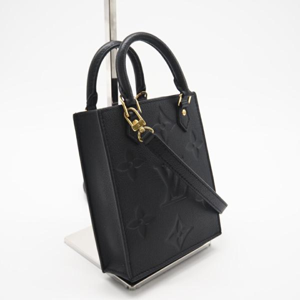 ★3日以内返品可★ LOUIS VUITTON ルイ ヴィトン M81417 アンプラント プティットサックプラ ノワール 2WAYバッグ 極美品 LOUIS VUITTON（ルイ・ヴィトン） ☆3日以内返品可☆ ルイ ヴィトン