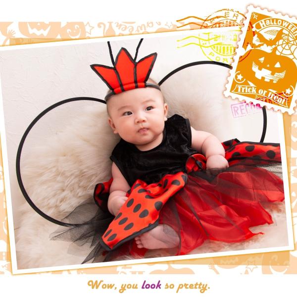 送料無料 ハロウィン 衣装 子供 仮装 キッズ コスプレ Kids テントウムシ てんとう虫 ドレス カチューシャ 赤ちゃん 子ども服 Buyee Buyee Japanese Proxy Service Buy From Japan Bot Online
