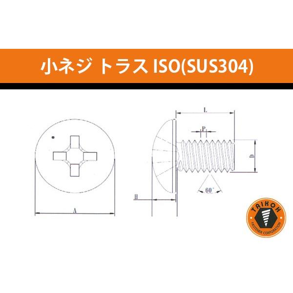���s���㐸�H�E����e�����쏊  ���l�W �g���X ISO (�X�e�����XSUS304) 4x25 (500�{) (MT4025S)