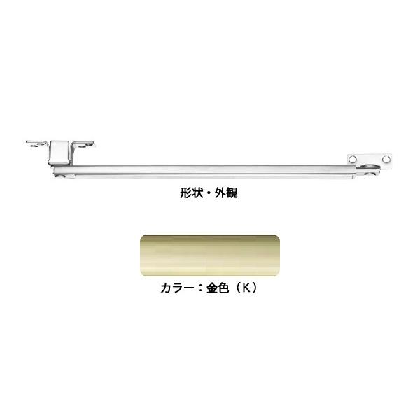 エイトストッパー U3020 ステンレス 6個入 6本入 エイト ドアストッパー(SUS製) U3020K(金色) 高受A型 ‐ : 建築