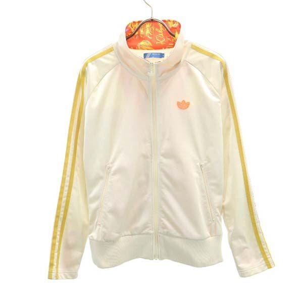 アディダスオリジナルス トラックジャケット S アイボリー Adidas Originals ジャージジャケット メンズ 古着 14 Ay Fre 69 Mhj Big 2nd 通販 Yahoo ショッピング