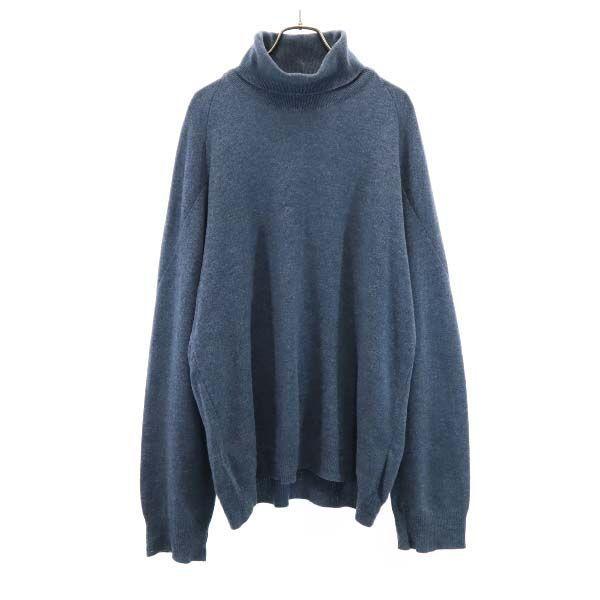 ワイズ タートルネック ニット 3 青系 Y S セーター メンズ 古着 Bobr Fre Mse Big 2nd 通販 Yahoo ショッピング