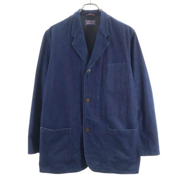 ブルーブルー デニム テーラードジャケット 1 Blue Blue メンズ 古着 Bobr Fre Mhj Big 2nd 通販 Yahoo ショッピング
