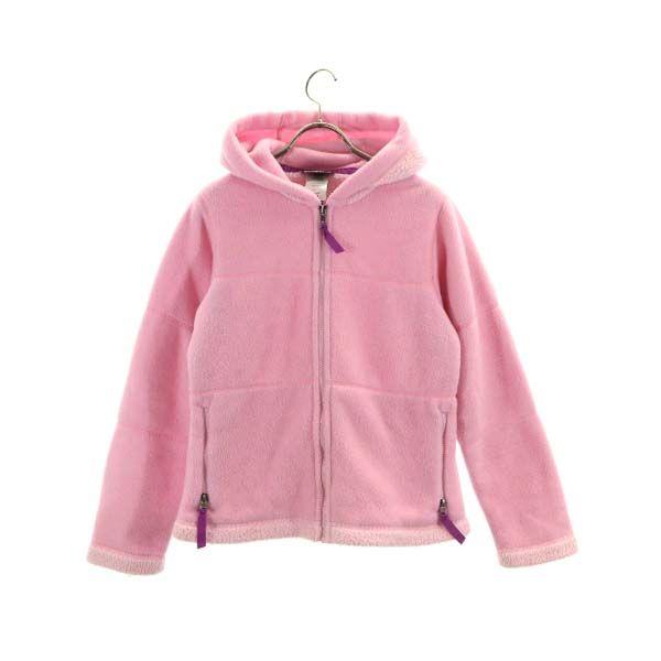 パタゴニア USA製 フリース XS ピンク patagonia ジップ パーカー