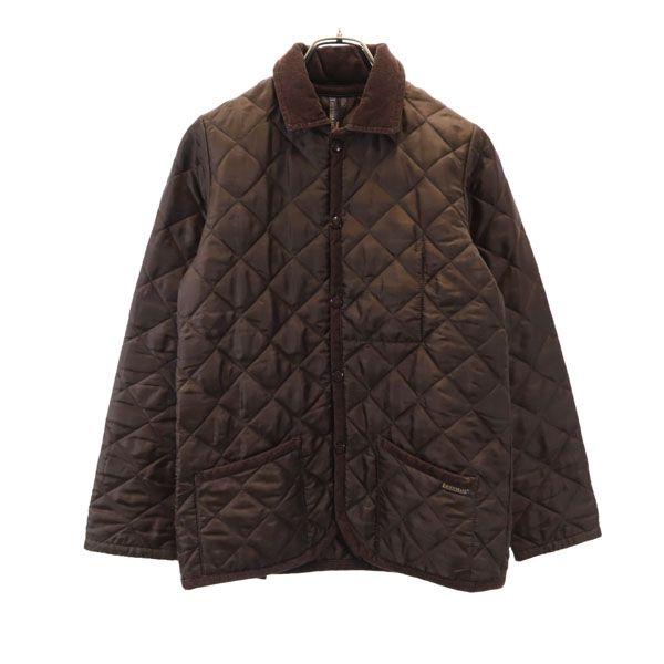 ラベンハム 英国製 キルティングジャケット 36 茶 LAVENHAM メンズ