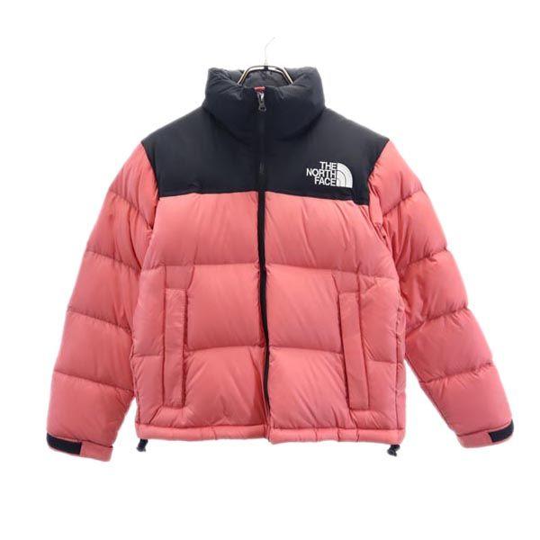 セール商品 古着 ノースフェイス レディース 刺繍 ダウンジャケット