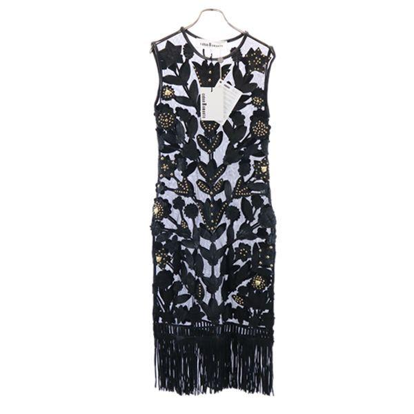 未使用 キャバンロマンチック レザーレース ノースリーブ ワンピース 40 ブラック Caban Romantic レディース 古着 Bobr Nag 4050 Wht Big 2nd 通販 Yahoo ショッピング