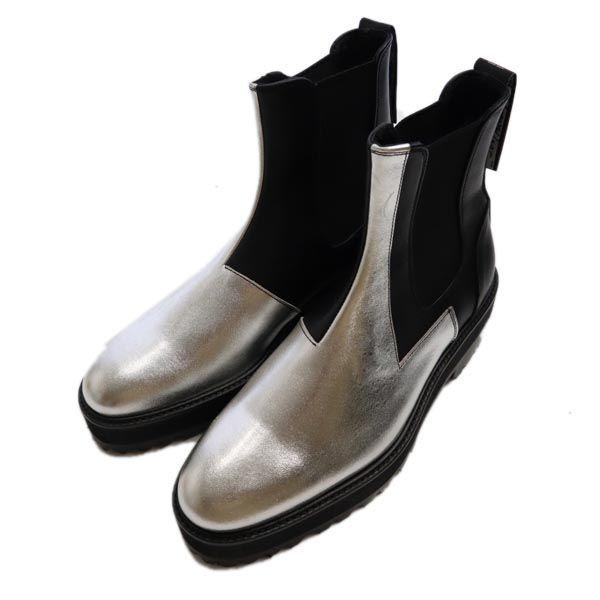 ダイリク 21AW サイドゴアブーツ 26 シルバー系 DAIRIKU メンズ 古着 