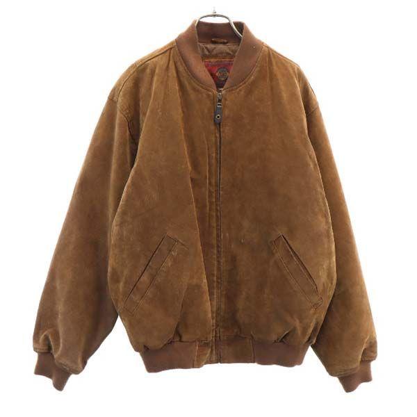 スエード ジャケット 茶 Gelbone Basic 裏キルティング メンズ 古着 2104 Bof Fre Mlj Big 2nd 通販 Yahoo ショッピング