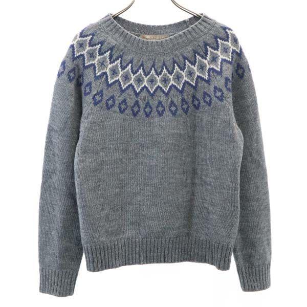 ユナイテッドアローズ A Day In The Life ポートネック ニット グレー United Arrows 長袖 セーター レディース 古着 2105 Bof Fre Wse Big 2nd 通販 Yahoo ショッピング