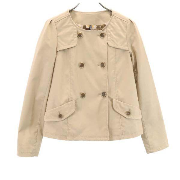 フェアリーシェード ノーカラー ジャケット ベージュ Fairy Shade レディース 古着 Bof Fre Whj Big 2nd 通販 Yahoo ショッピング