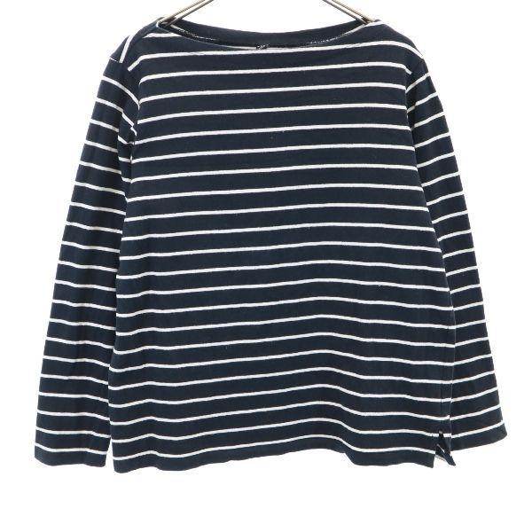 ユニクロ ボーダー柄 長袖 Tシャツ L 黒 白 Uniqlo レディース 古着 Bof Fre Wts Big 2nd 通販 Yahoo ショッピング