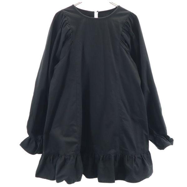 ワンアフターアナザーナイスクラップ チュニック F 黒 One After Another Nice Claup 長袖 フリル レディース 古着 Bof Fre 157 Wht Big 2nd 通販 Yahoo ショッピング