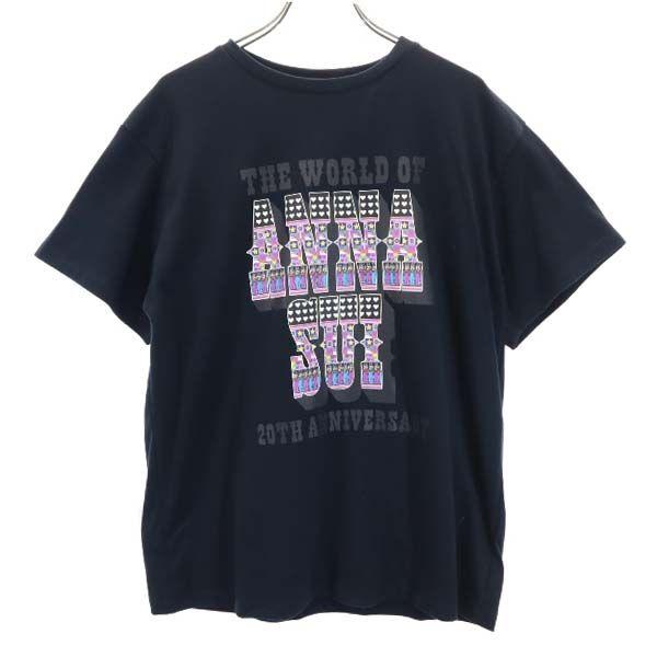 アナスイ 半袖 Tシャツ M ブラック Anna Sui 日本製 ロゴ メンズ 古着 メール便可 Bof Fre Mts Big 2nd 通販 Yahoo ショッピング