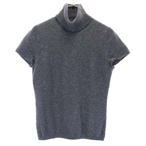 ユニクロ タートルネック 半袖 カシミヤニット S グレー Uniqlo セーター レディース 古着 Pd Bof Fre Wse Big 2nd 通販 Yahoo ショッピング