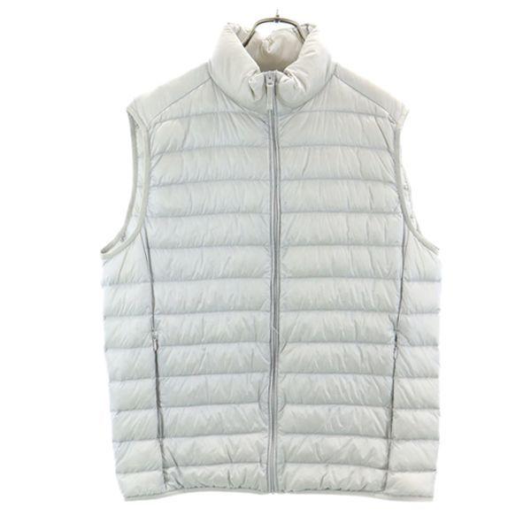 ユニクロ ウルトラライト ダウンベスト Xl ライトグレー Uniqlo 311 メンズ 古着 2225 Bof Fre Mve Big 2nd 通販 Yahoo ショッピング