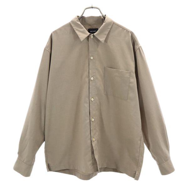 ビームス 長袖 シャツ S ブラウン系 Beams メンズ 古着 2409 Pd Bof Fre Mls Big 2nd 通販 Yahoo ショッピング