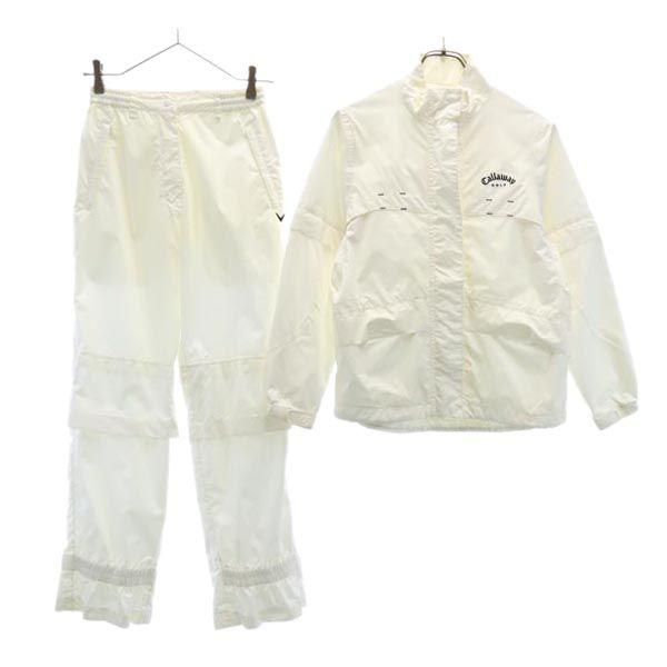 キャロウェイ ゴルフ 2way レインウェア 上下 セットアップ S オフ
