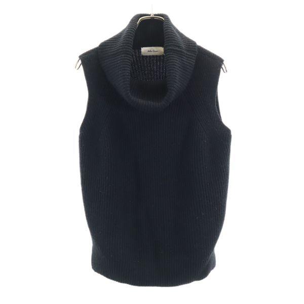 ミラオーウェン ニット ベスト F 黒 Mila Owen ウール混 オフタートルネック レディース 古着 1228 Bof Fre 86 Wve Big 2nd 通販 Yahoo ショッピング