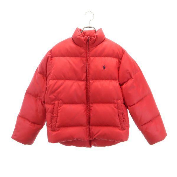 最新のデザイン ダウンジャケット 赤 男の子 女の子 7 ラルフローレン ダウン 130 ジャケット 上着 Alrc Asia