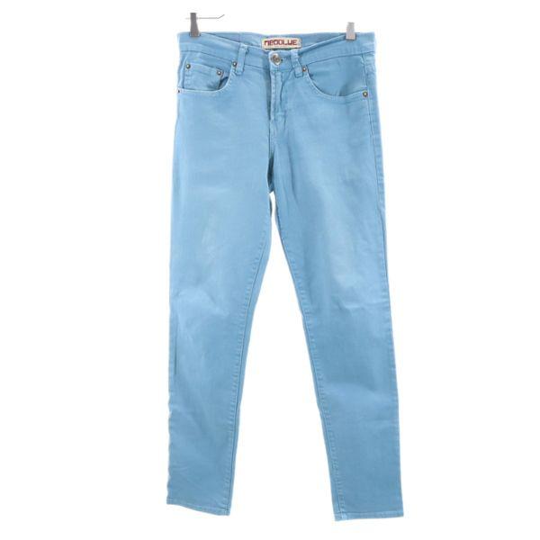 ネオブルー ストレート パンツ W30 水色系 Neo Blue Usa製 カラーデニムパンツ メンズ 古着 2328 Pd Bof Lng Mhp Big 2nd 通販 Yahoo ショッピング