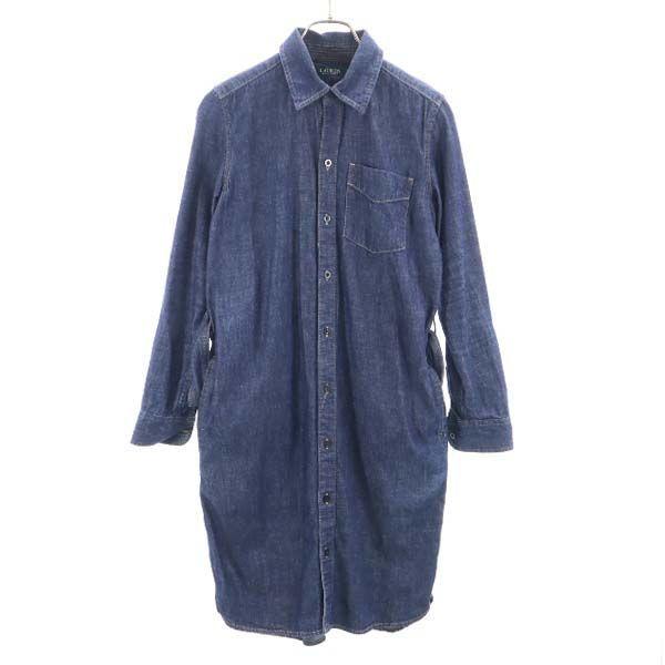 ローレンラルフローレン デニム ワンピース Xs Lauren Ralph Lauren レディース 古着 1015 Bof Nag 1254 Wht Big 2nd 通販 Yahoo ショッピング