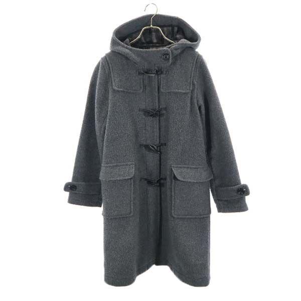 ドレスキップ ダッフル コート M グレー Dreskip フリース フード 裏チェック柄 レディース 古着 2102 Bof Nag 2807 Wco Big 2nd 通販 Yahoo ショッピング