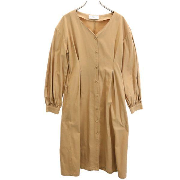 アズールバイマウジー ワンピース S ベージュ Azul By Moussy 長袖 レディース 古着 Bof Nag 3049 Wht Big 2nd 通販 Yahoo ショッピング
