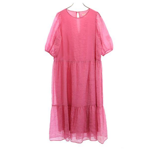 エイチアンドエム ロング ワンピース S ピンク H M 五分袖 レディース 古着 Bof Nag 3446 Wht Big 2nd 通販 Yahoo ショッピング