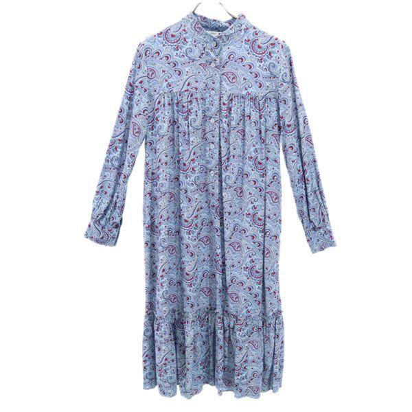 ユニクロ ジェイダブリューアンダーソン ペイズリー調柄 ワンピース S 青系 Uniqlo Jw Anderson 長袖 ギャザー レディース 古着 Bof Nag 44 Wht Big 2nd 通販 Yahoo ショッピング