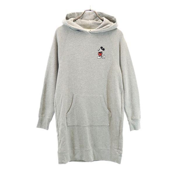 ユニクロ ミッキースタンズ 刺繍 スウェットワンピース M グレー系 Uniqlo 長袖 レディース 古着 2217 Bof Nag 6380 Wht Big 2nd 通販 Yahoo ショッピング