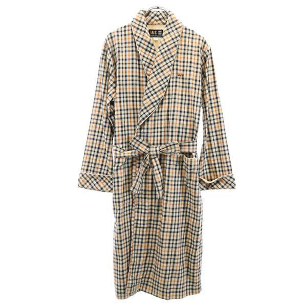 ダックス チェック ガウン L ベージュ系 Daks ショールカラー メンズ 古着 2304 Bof Nag 6459 Mco Big 2nd 通販 Yahoo ショッピング