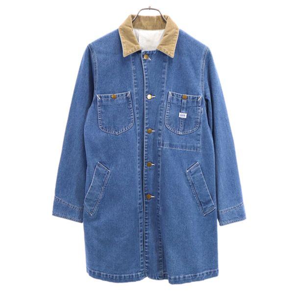 リー 襟コーデュロイ ロング デニムジャケット M Lee GLT023