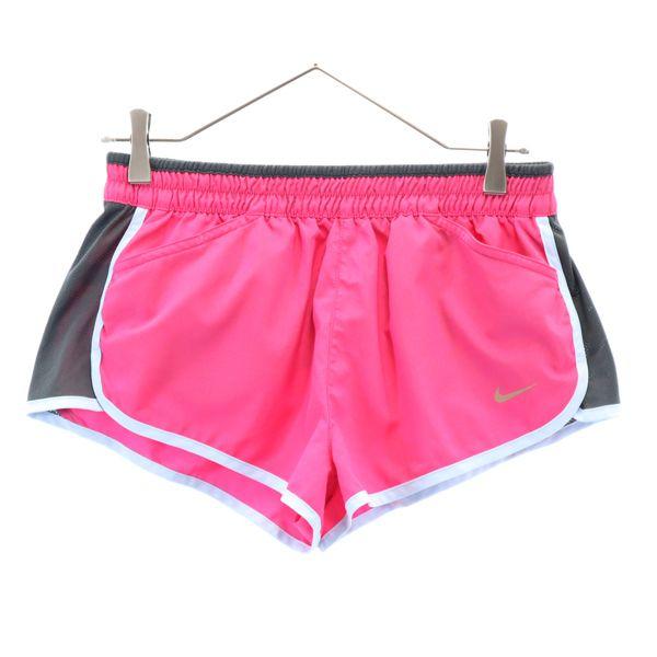 ナイキ ランニング ショート パンツ M ピンク Nike ジョギング マラソン 陸上 レディース 古着 0611 メール便可 Ns 0924 Bof Spt 635 Wsb Big 2nd 通販 Yahoo ショッピング