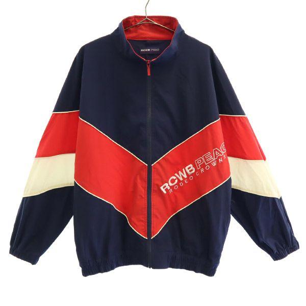 アールシーダブリュービー ピーク ナイロンブレンド ジップジャケット